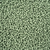 11/0 Preciosa Seed Beads Eucalyptus Chalk Dyed Solgel #43251